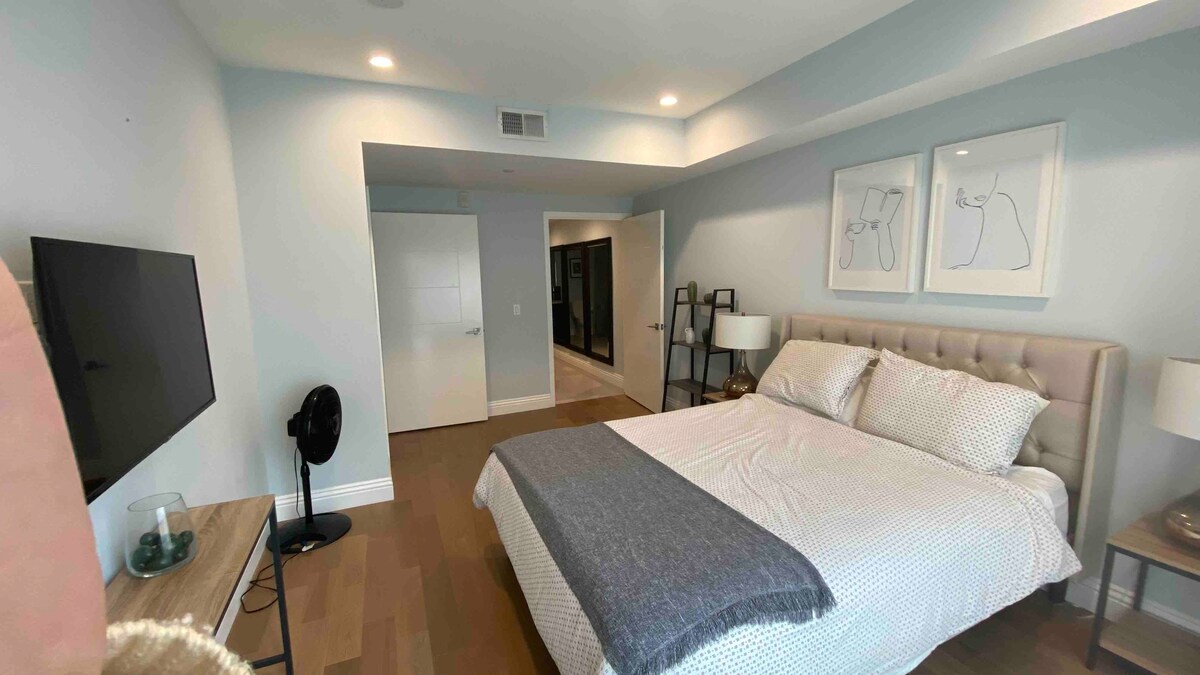 洛杉矶市中心令人惊叹的2间卧室，可供4人入住