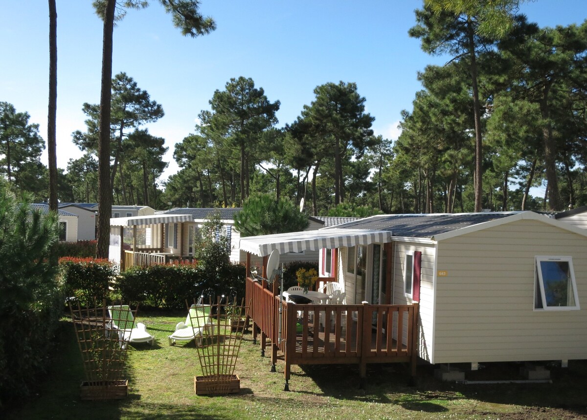 Mobil Home 3 ch, La Palmyre, Bonne Anse Plage