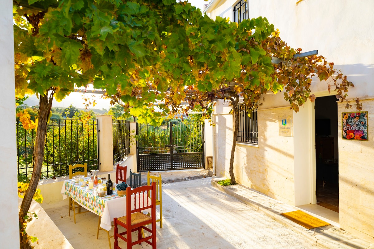 Tíjola (Almería)的"Casa las Flores"农舍