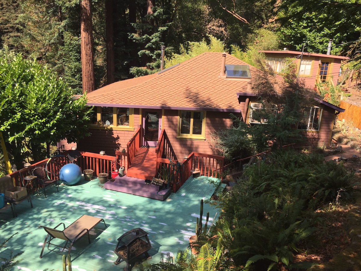 Lagunitas Creek and Redwood Forest Home