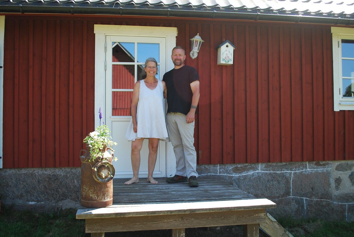 位于美丽的Småland乡村小屋