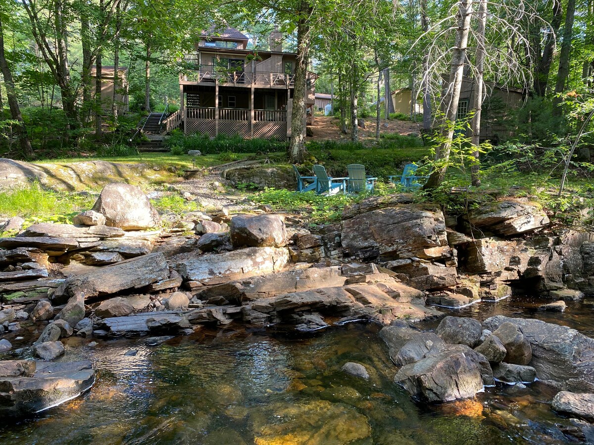 Adirondack Mountain and Lake House Retreat