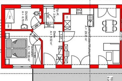 Ferienhaus Zur Kegelbahn für 2 Personen