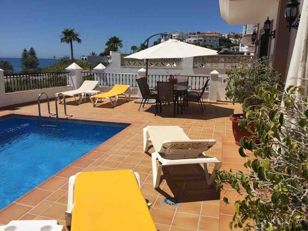 Casa Rosi, vistas al mar, piscina privada y A/A