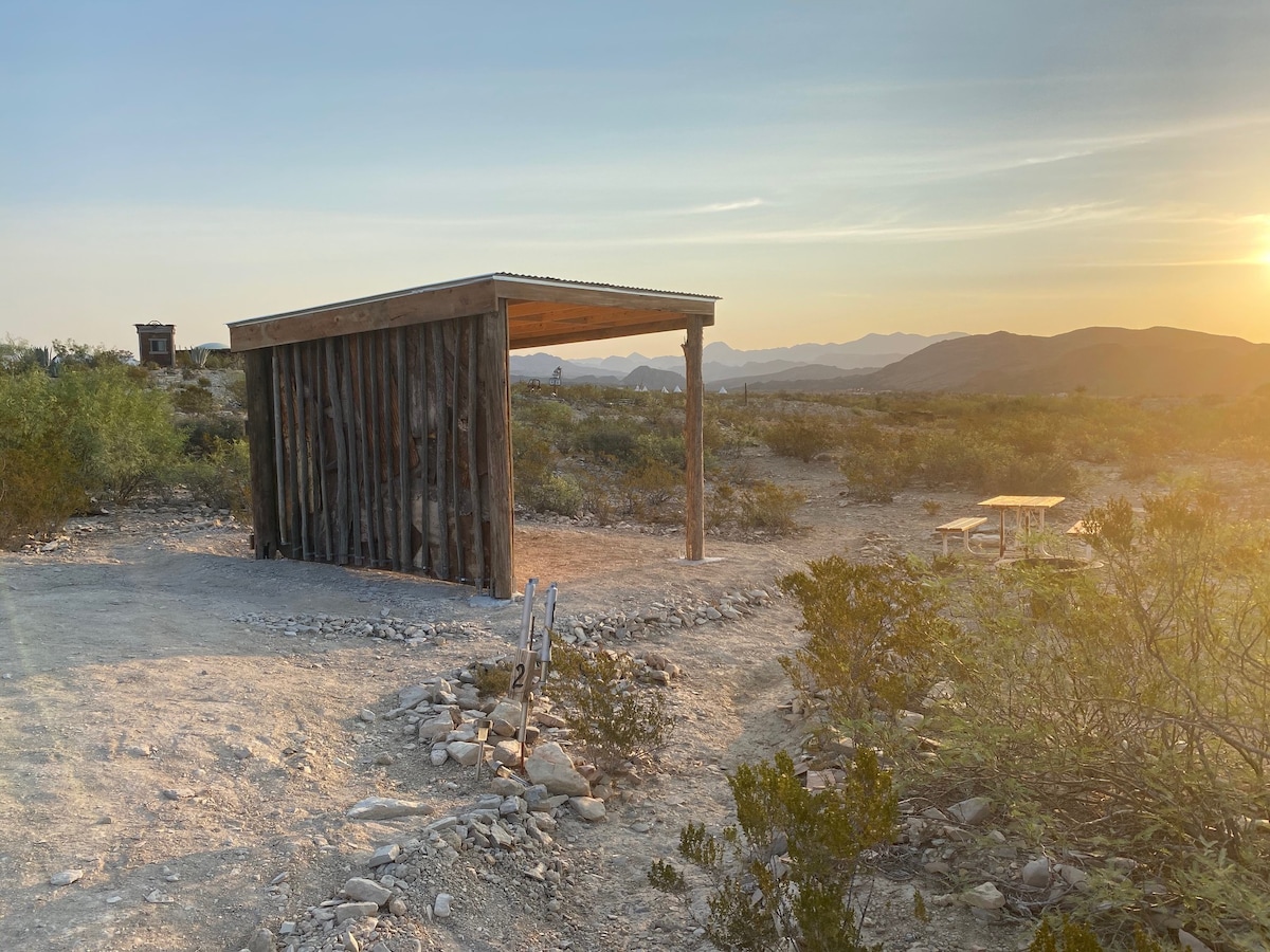 Camping shelter in the Ghost Town, #2