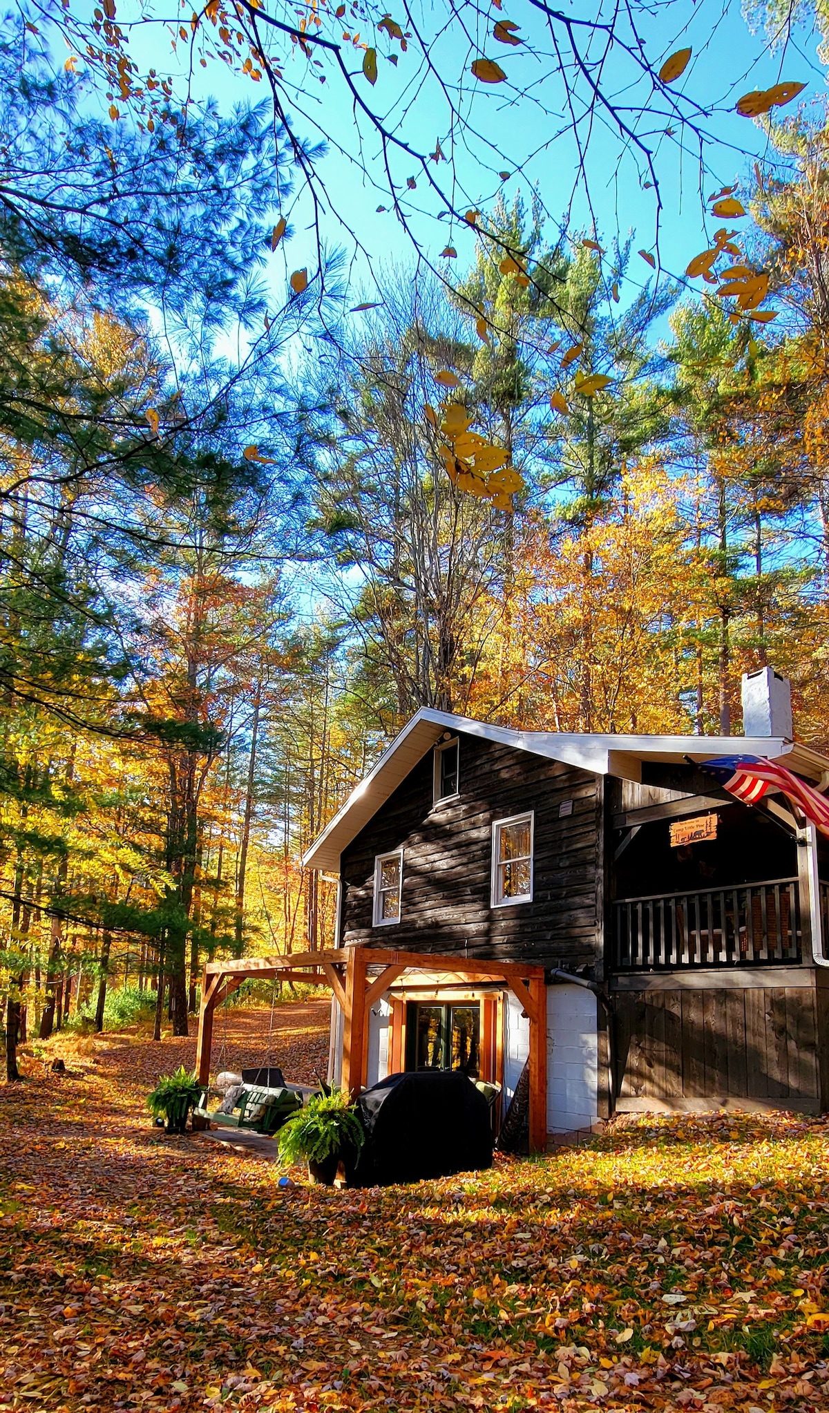 * Mountain Retreat *小松上的田园诗般的小木屋！