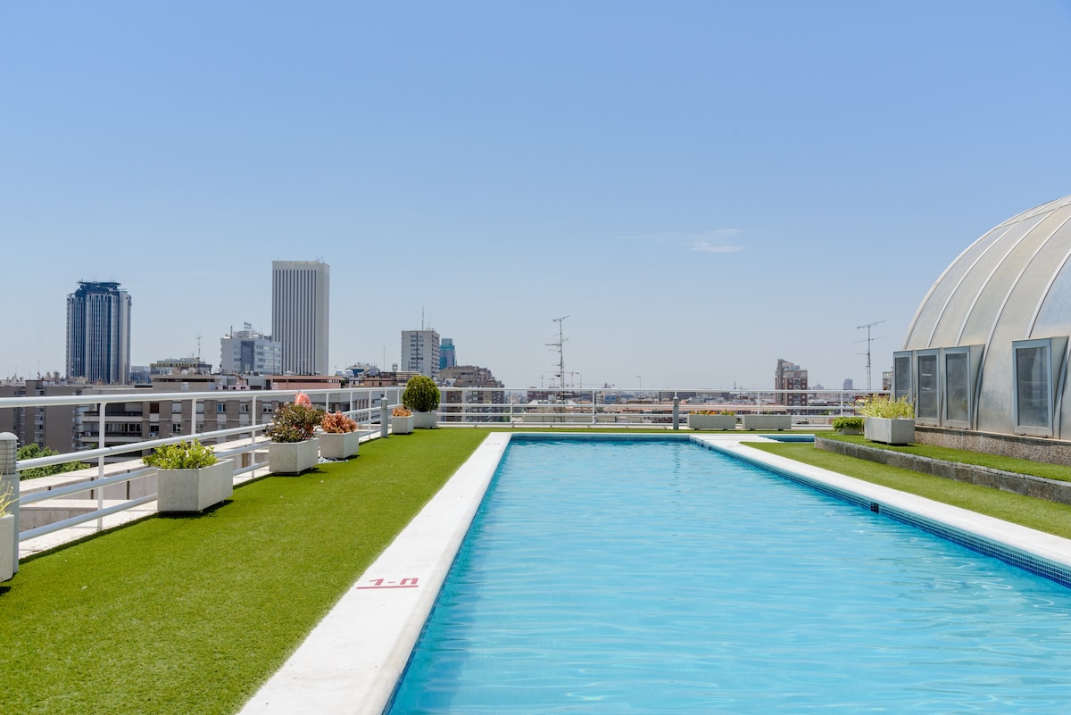 Charming Eurobuilding Skyline - Vistas, Piscina