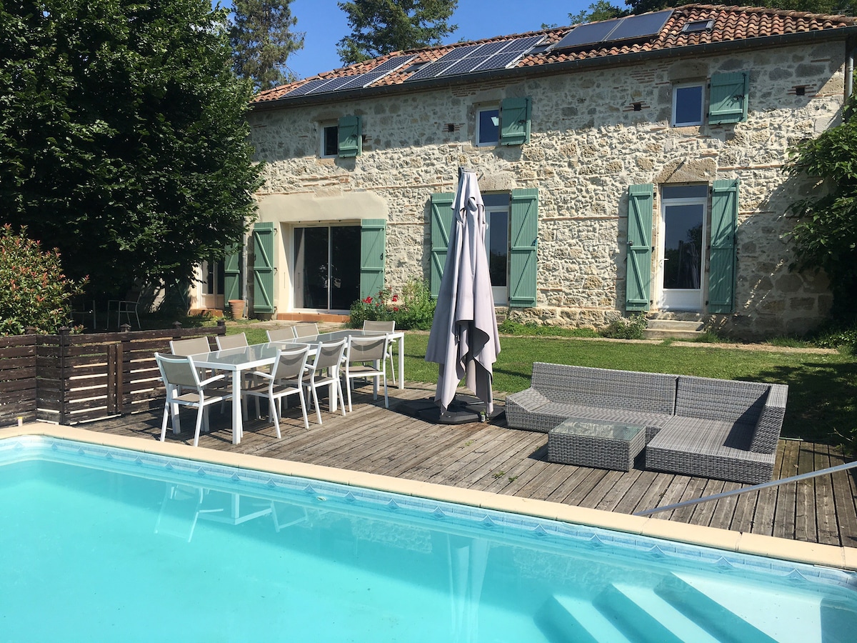 Villa charmante au calme avec piscine privée