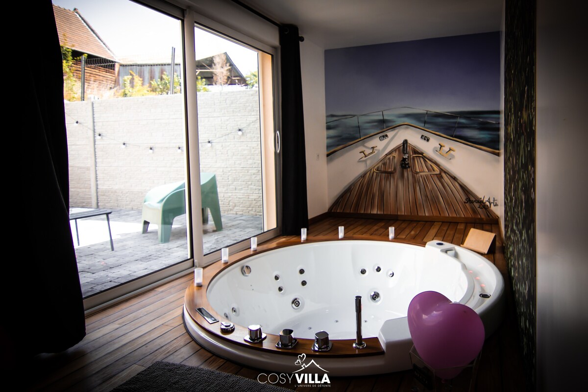Cosy Villa - Suite romantique SPA Sauna Hammam