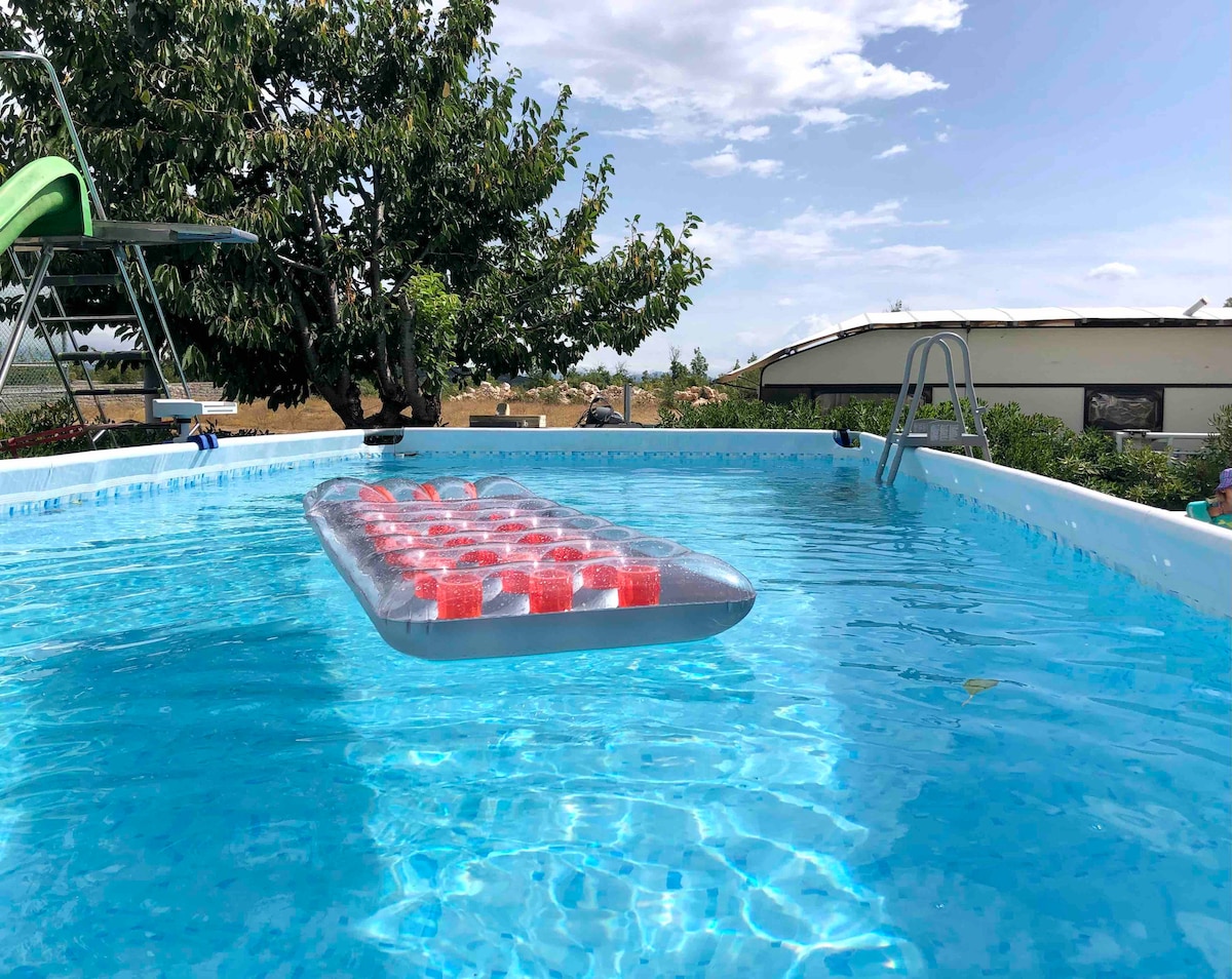 Quiet Place with Pool & Garden near Krka NP