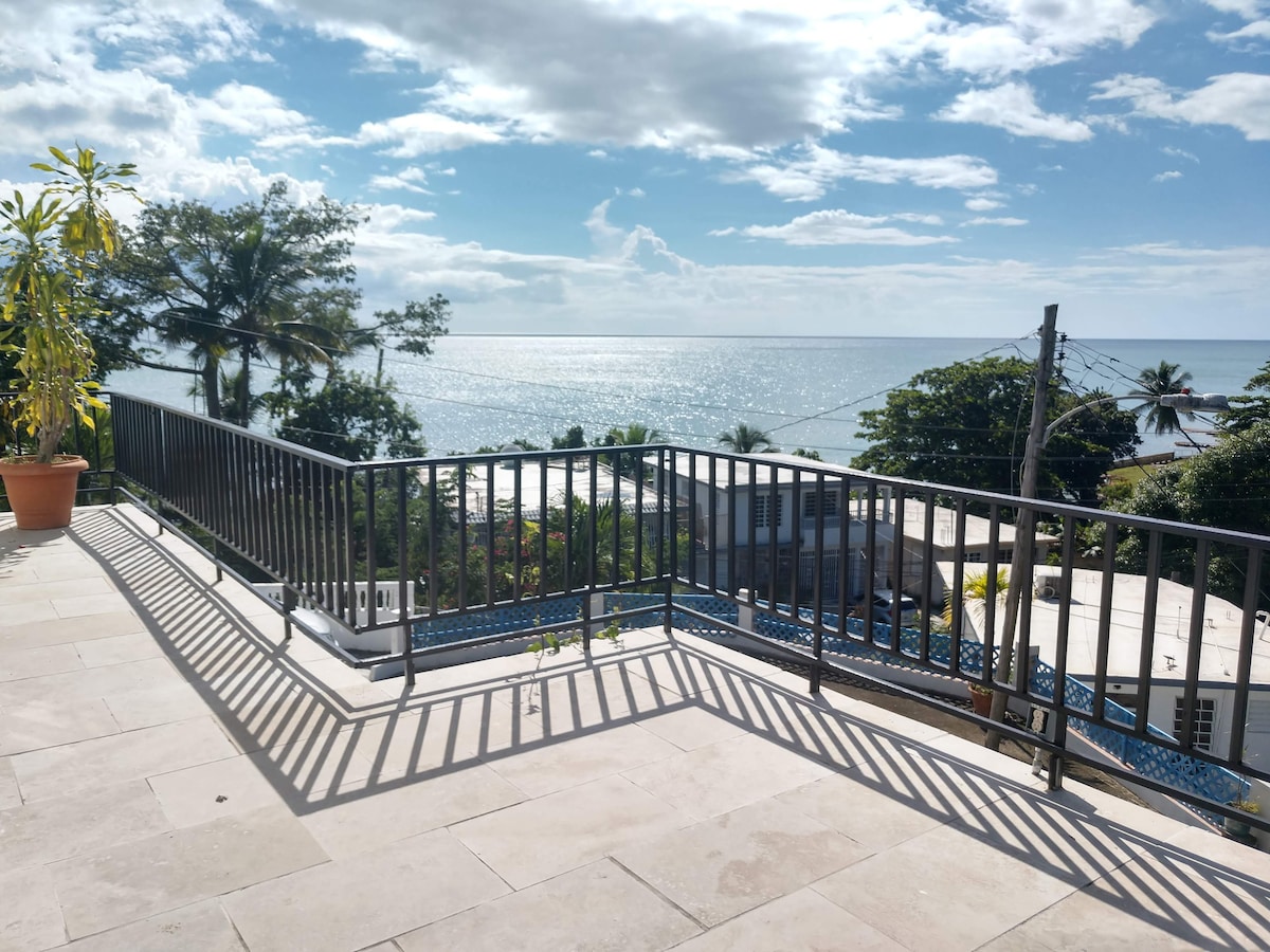 2bd Apt with deck and ocean views