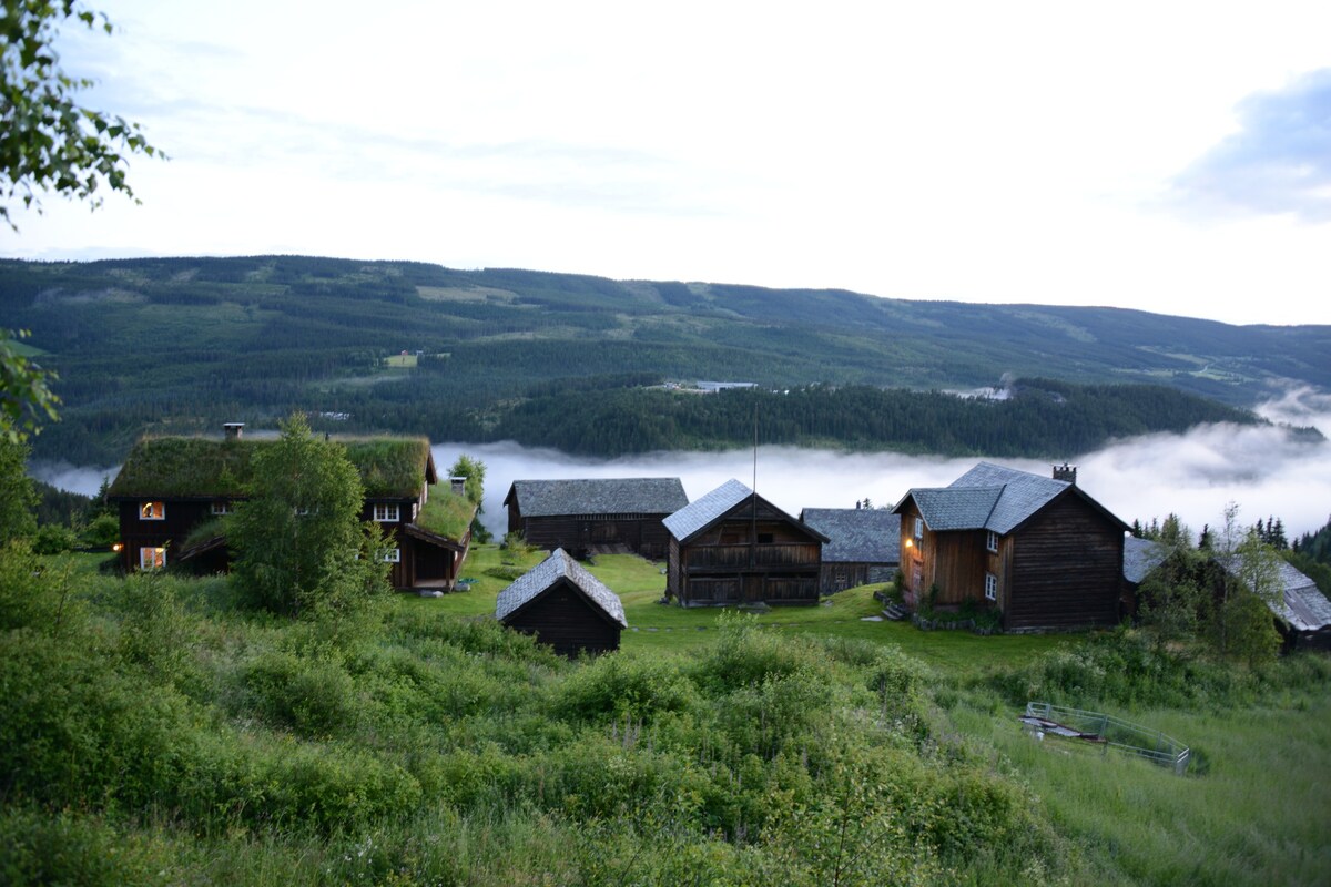 位于瓦尔德斯/挪威中部的大型山间小屋