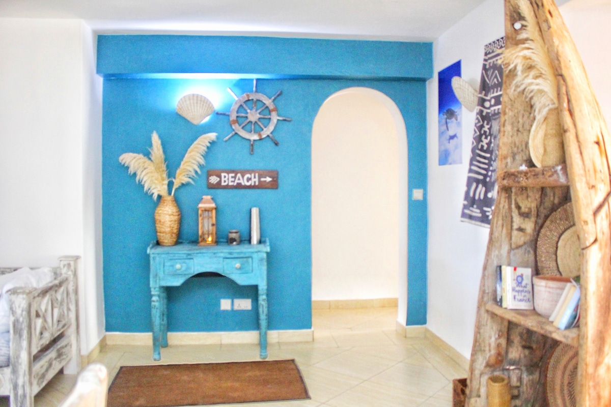 La Mera海滩独立房间A前台Shanzu Mombasa