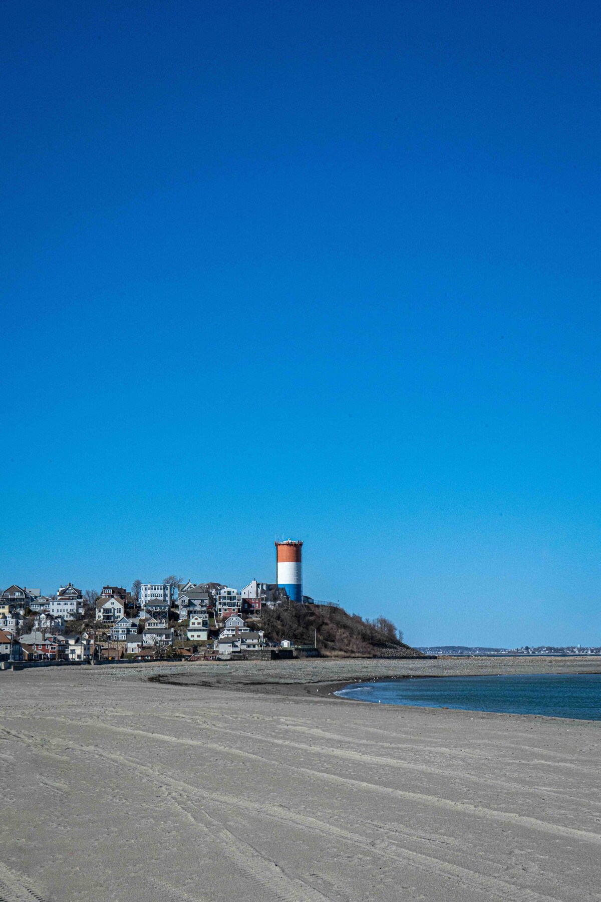 Boardwalk to Beach, Coastal NE Town