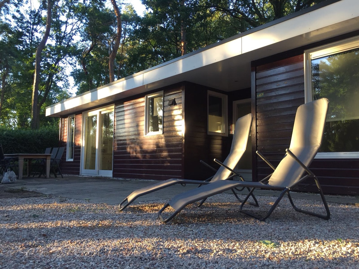 Prachtige recreatiewoning - natuurrijke omgeving!