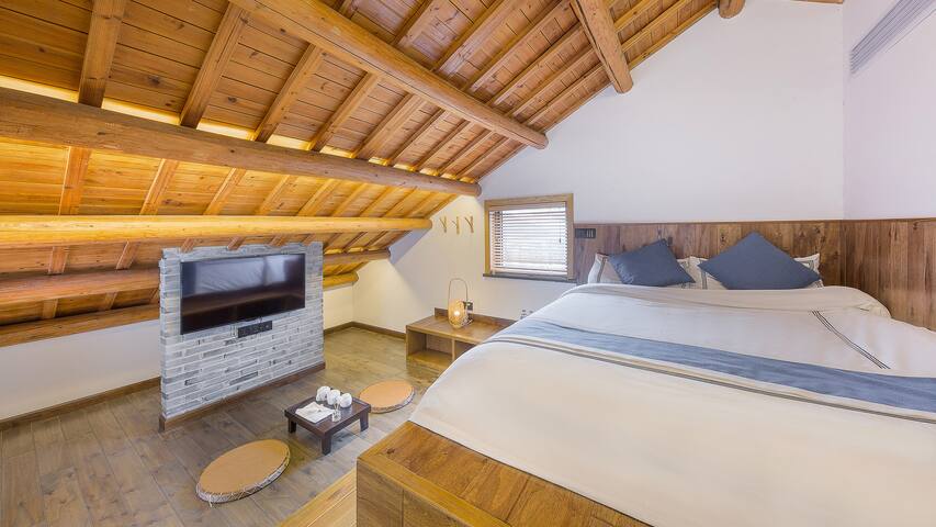 灵隐寺/飞来峰/市中心/西湖武林广场/网红打卡民宿/阁楼星空榻榻米