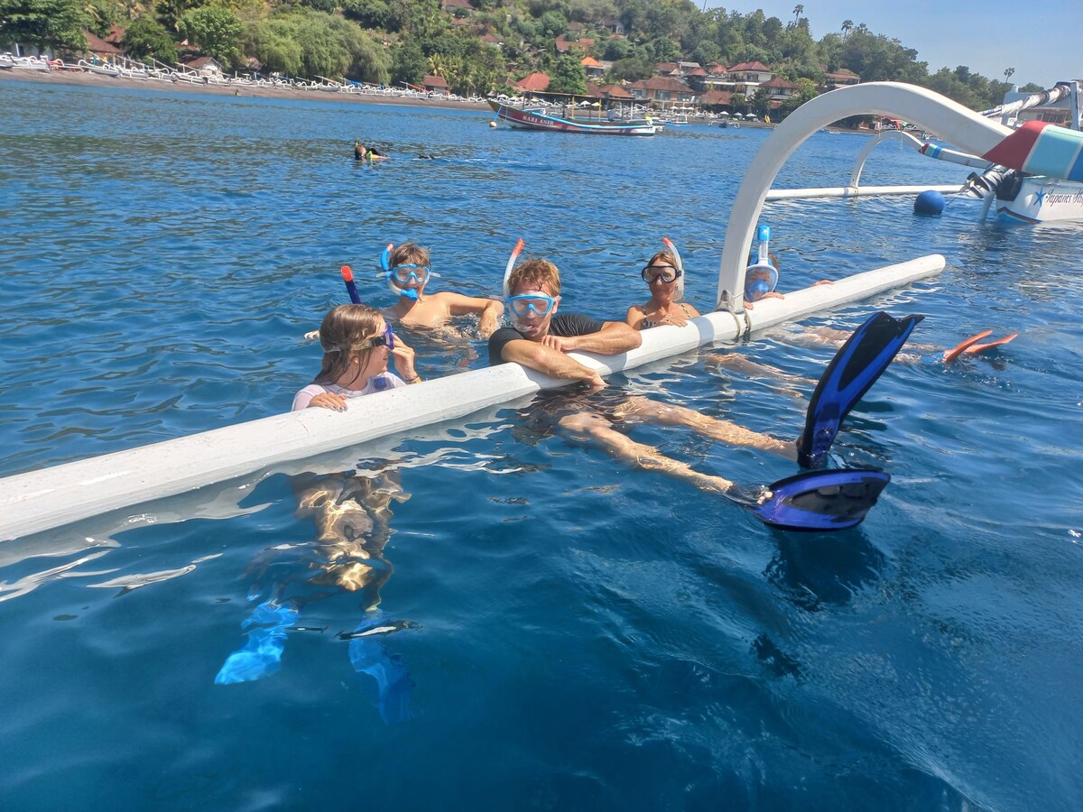 Amed boat trip & snorkeling tour