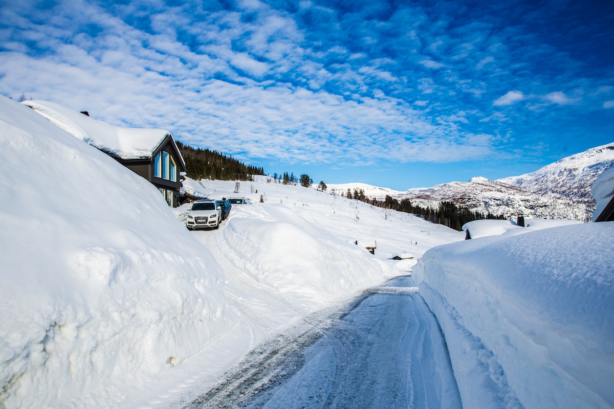 Sogndal Skisenter Hodlekve -运动间小屋