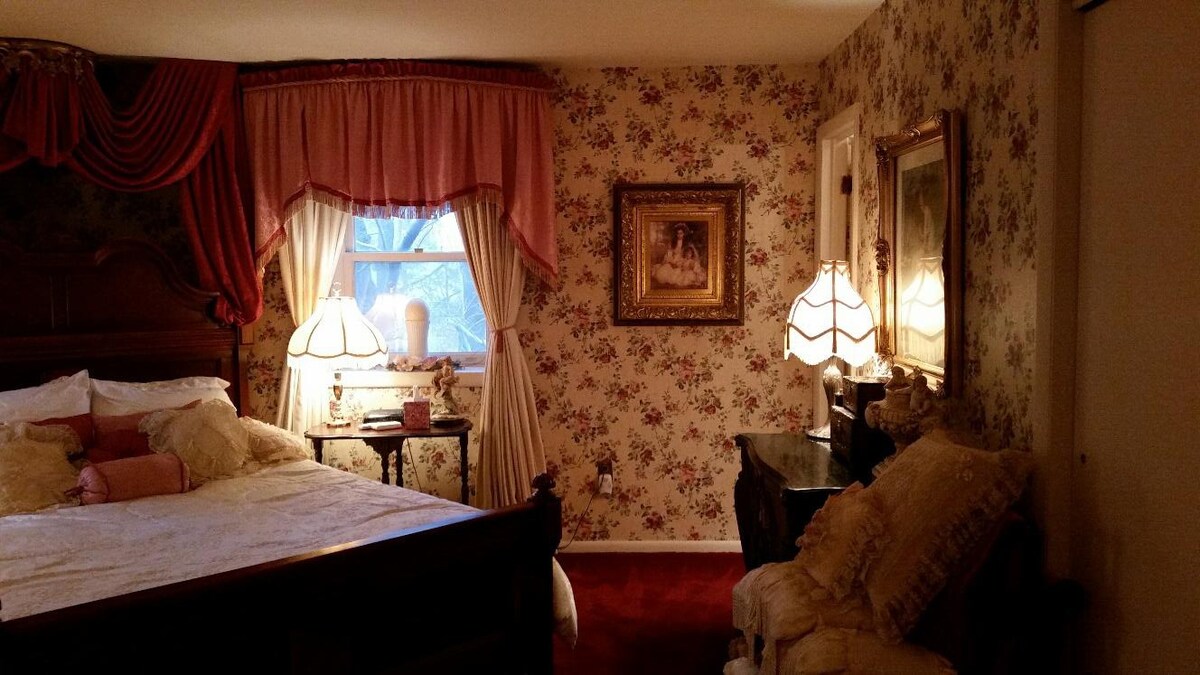 巴尔的摩和华盛顿特区之间的维多利亚式卧室套房