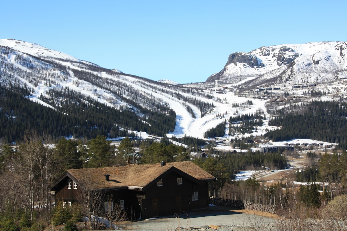 Storhytte - "Linlykja" - Nær Hemsedal sentrum