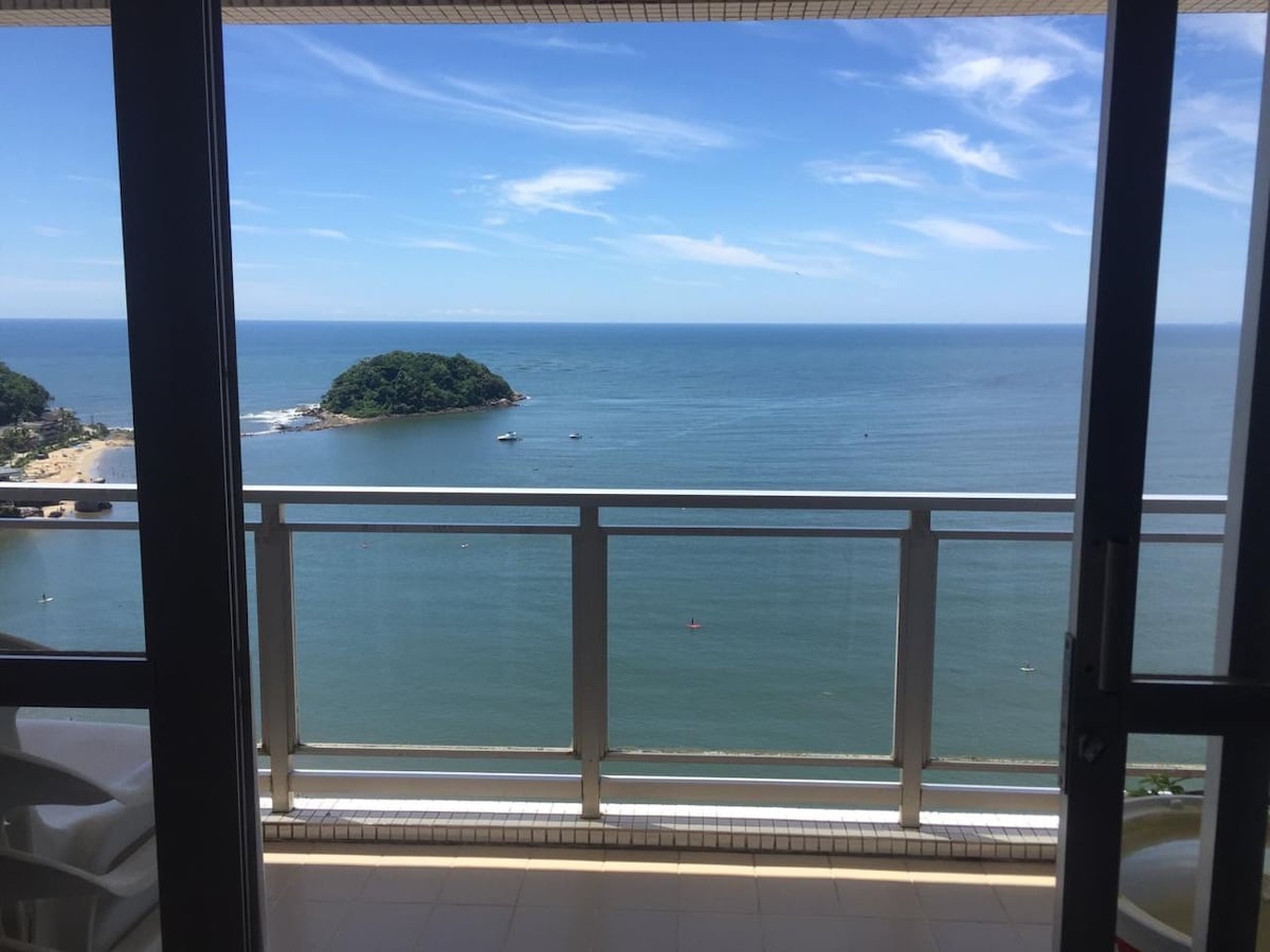 Melhor vista de Caioba na praia mansa!