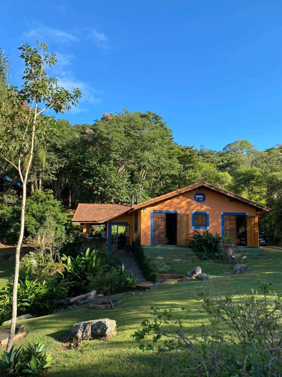 SÍTIO TEIÚ Casa Laranja Represa Joanópolis