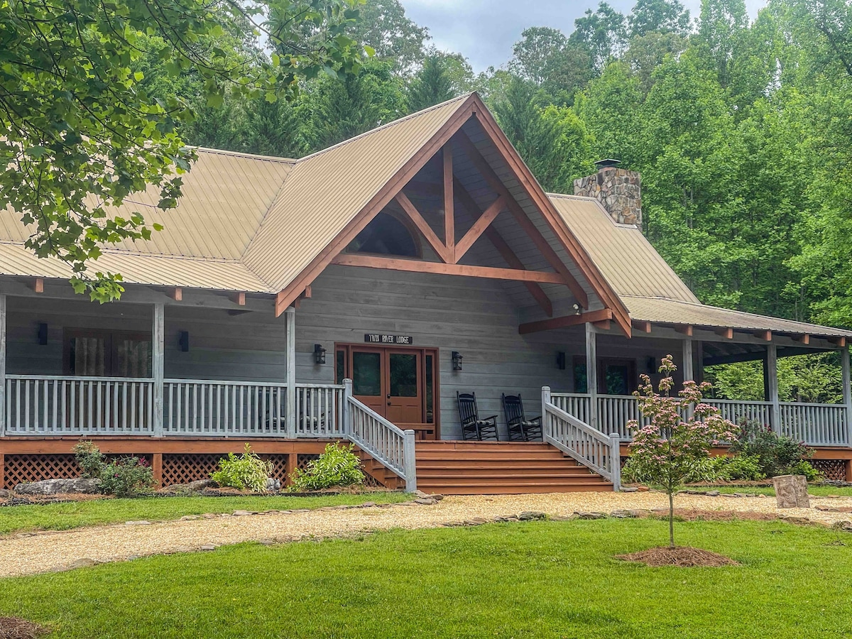 NEW Twin River Cabin @ Soquee River - N. Georgia