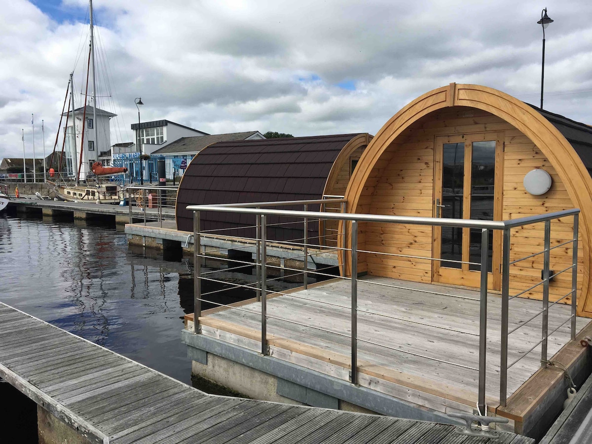 Kilrush Marina Floating Glamping Pod 1