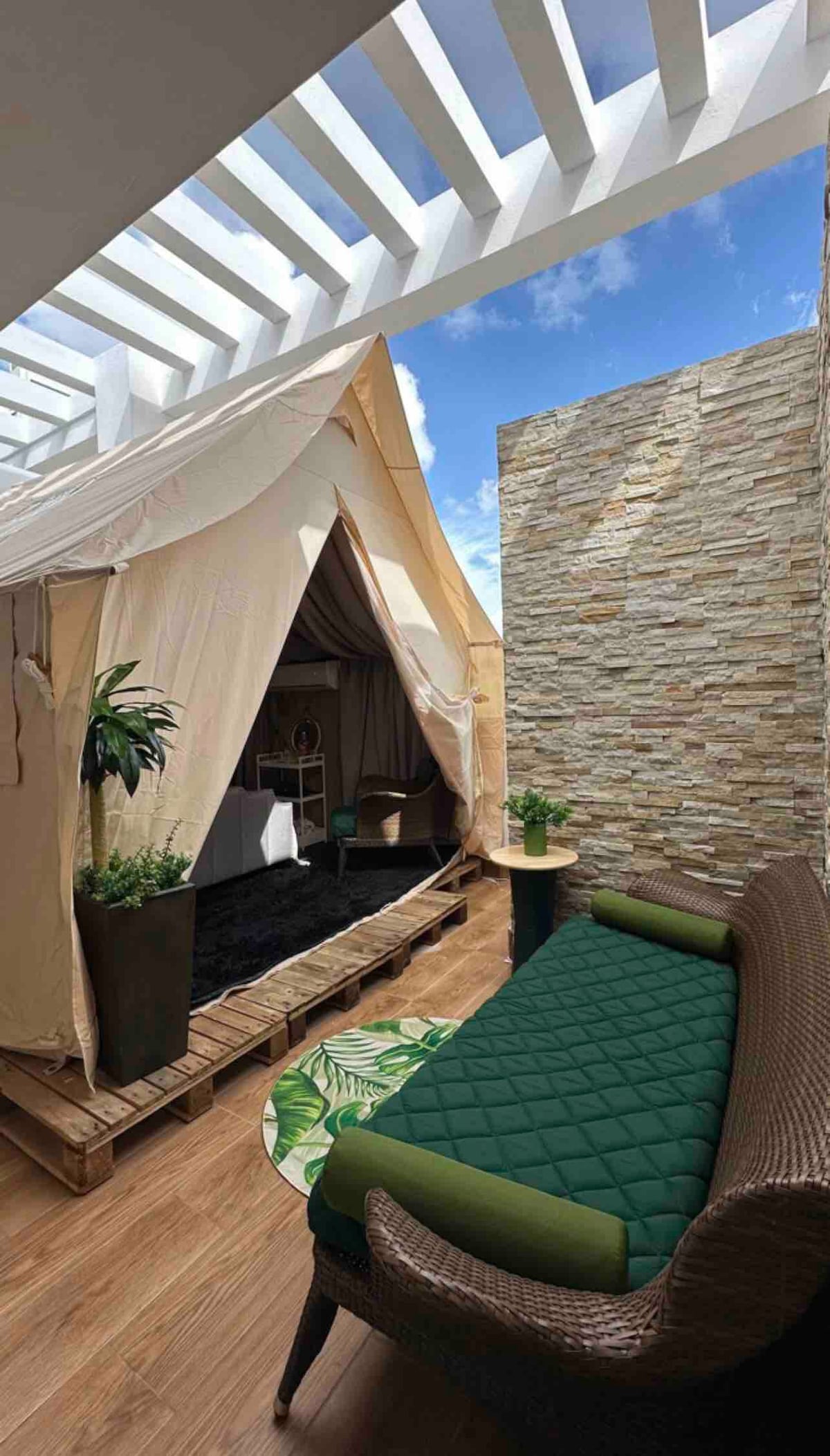 Glamping City Piscina privada