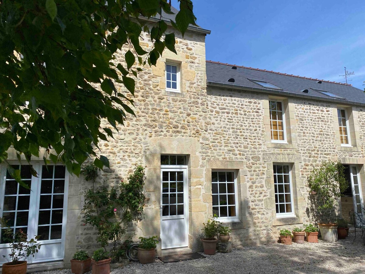 Chambres d’hôtes, maison en pierre  près de Bayeux