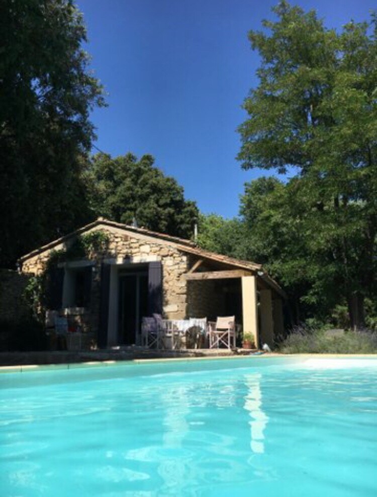 Sunny Country House with Pool Saint Mediers