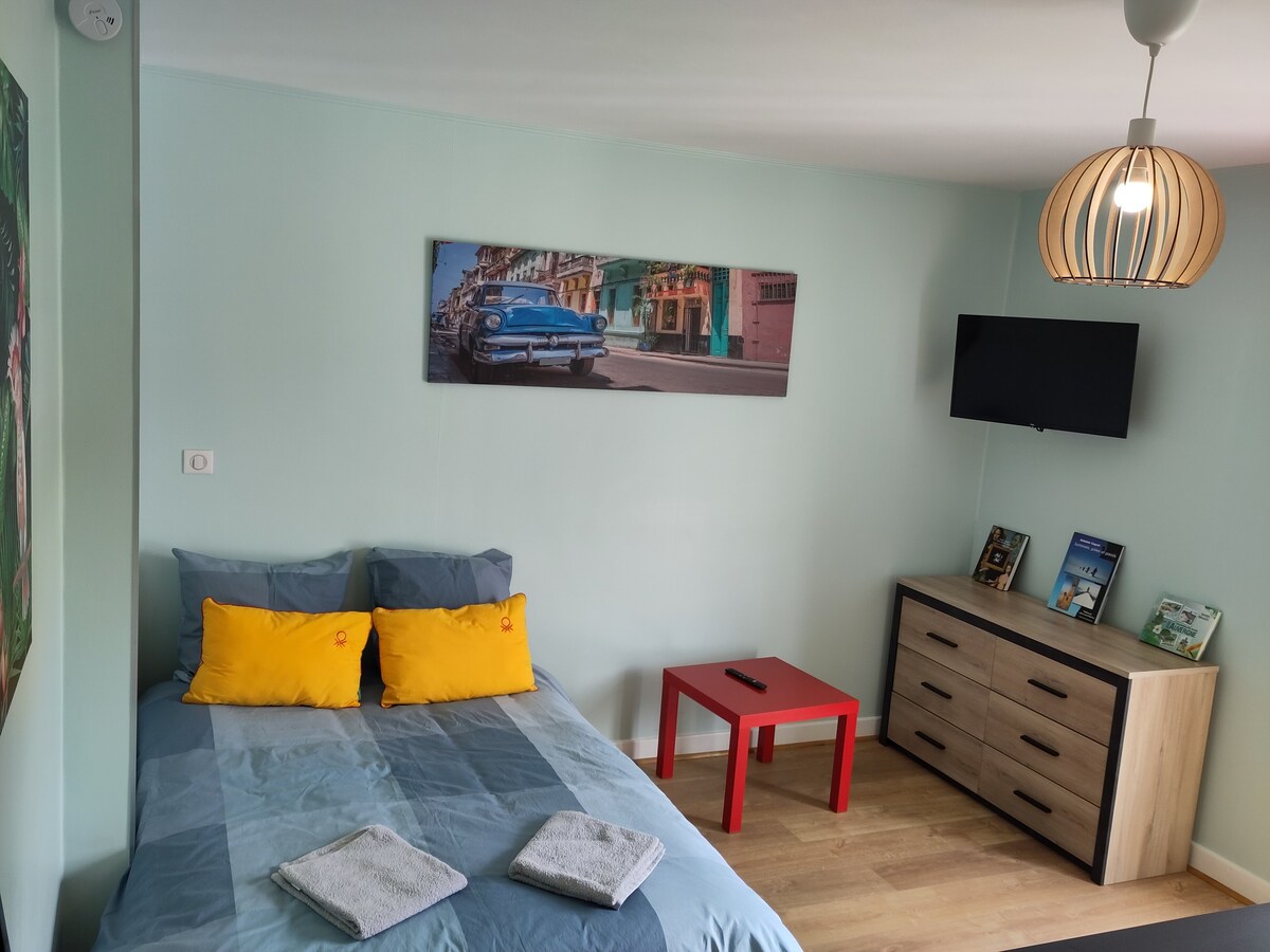 appartement refait à neuf pour 3 personnes (Wi-Fi)