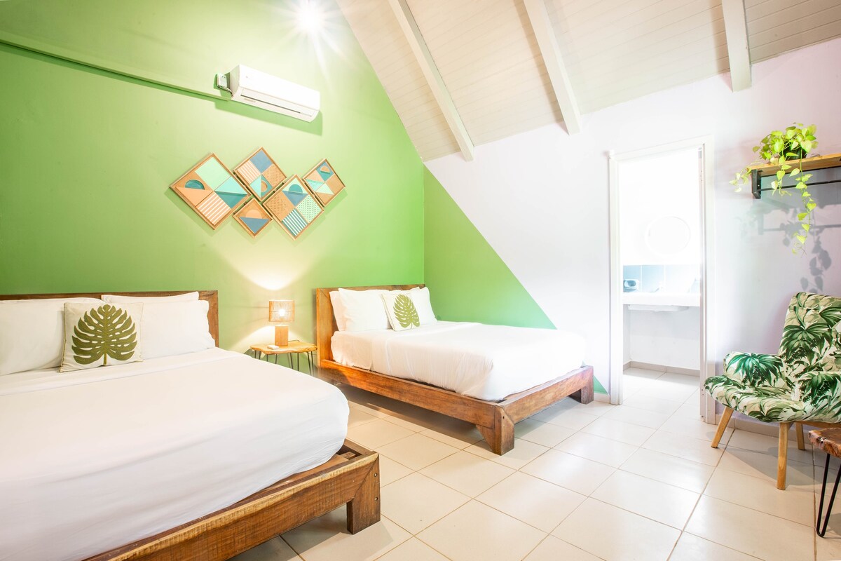 Selina Playa Venao - 标准房，配备 2 张大床