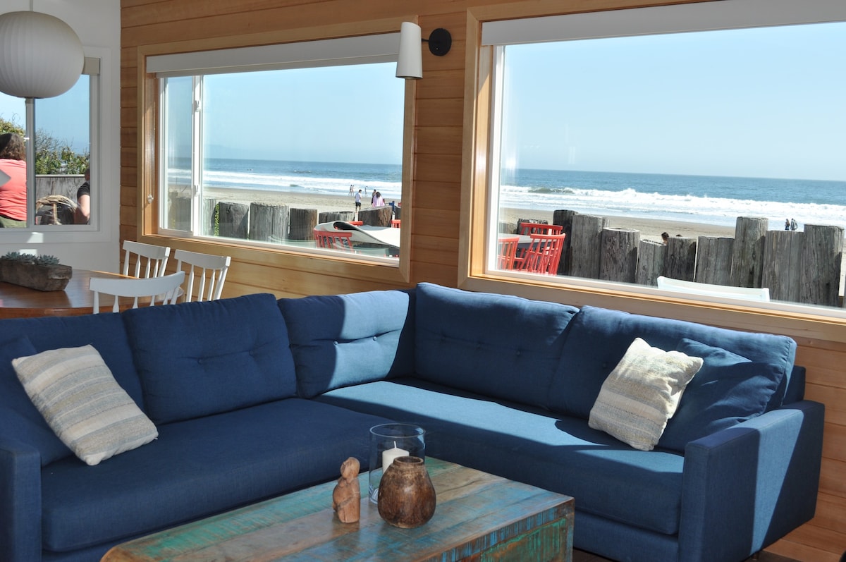 斯廷森海滩舒适更新的海滨别墅