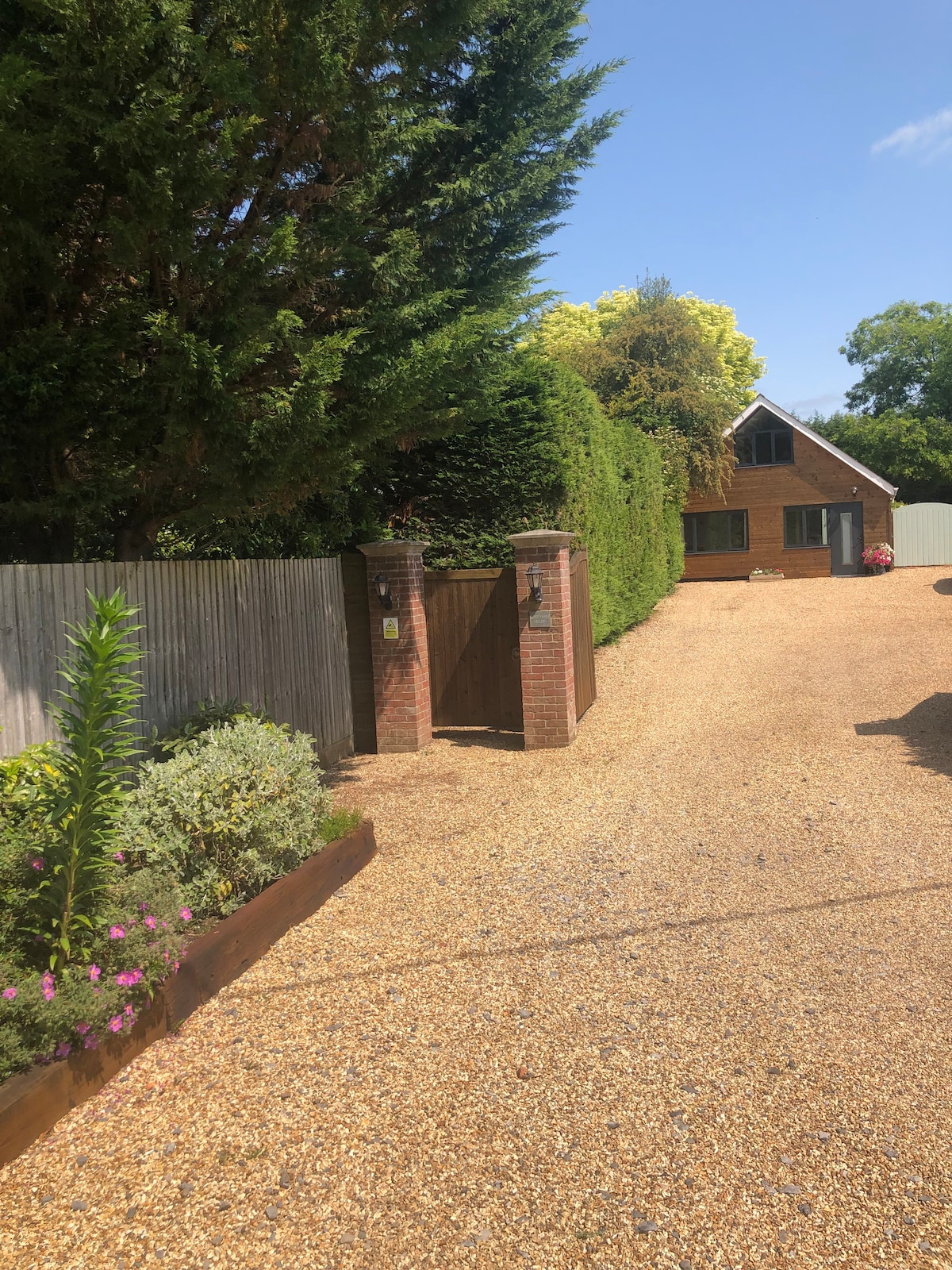 Private cottage in a quiet countryside location.