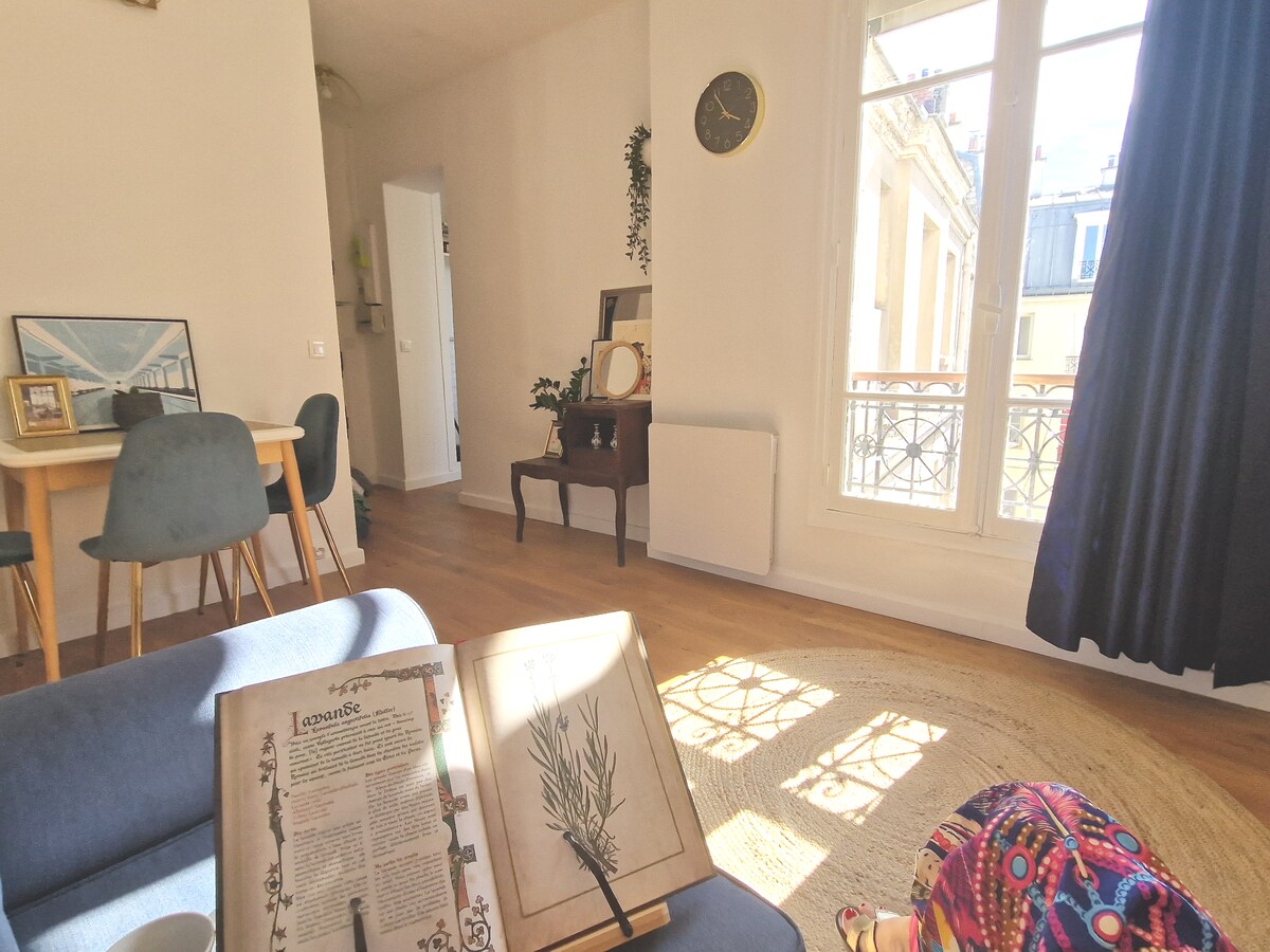 Quiet and spacious apartment for 4 Montparnasse