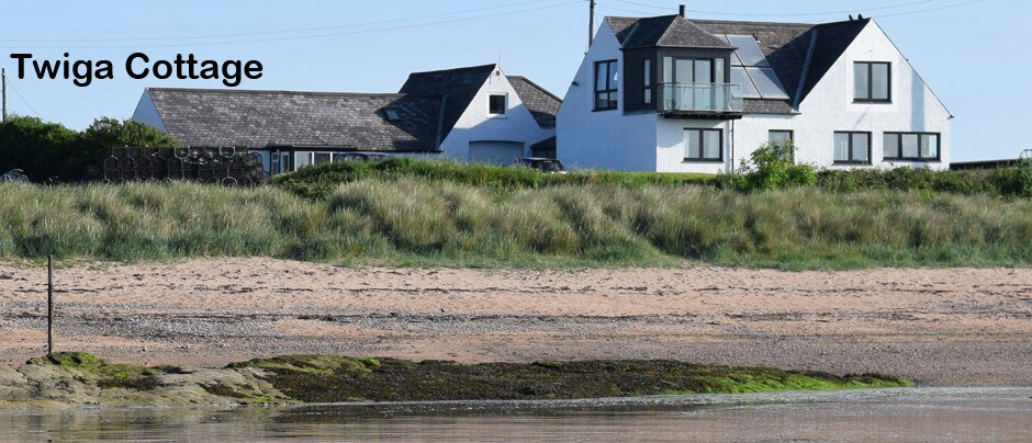 沙滩边的Twiga Cottage ， Carnoustie
