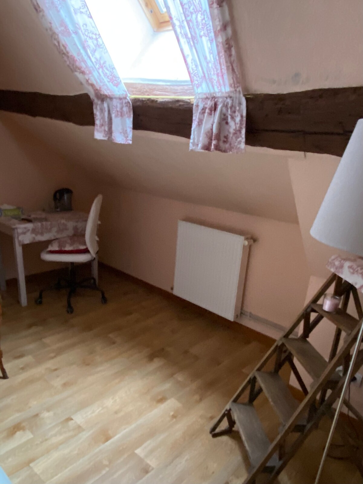 Welcoming bedroom in bed and breakfast house