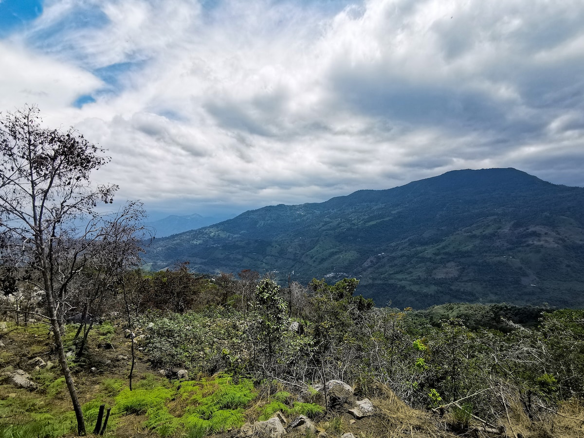 Glamping Vista安提瓜，宁静和大自然。