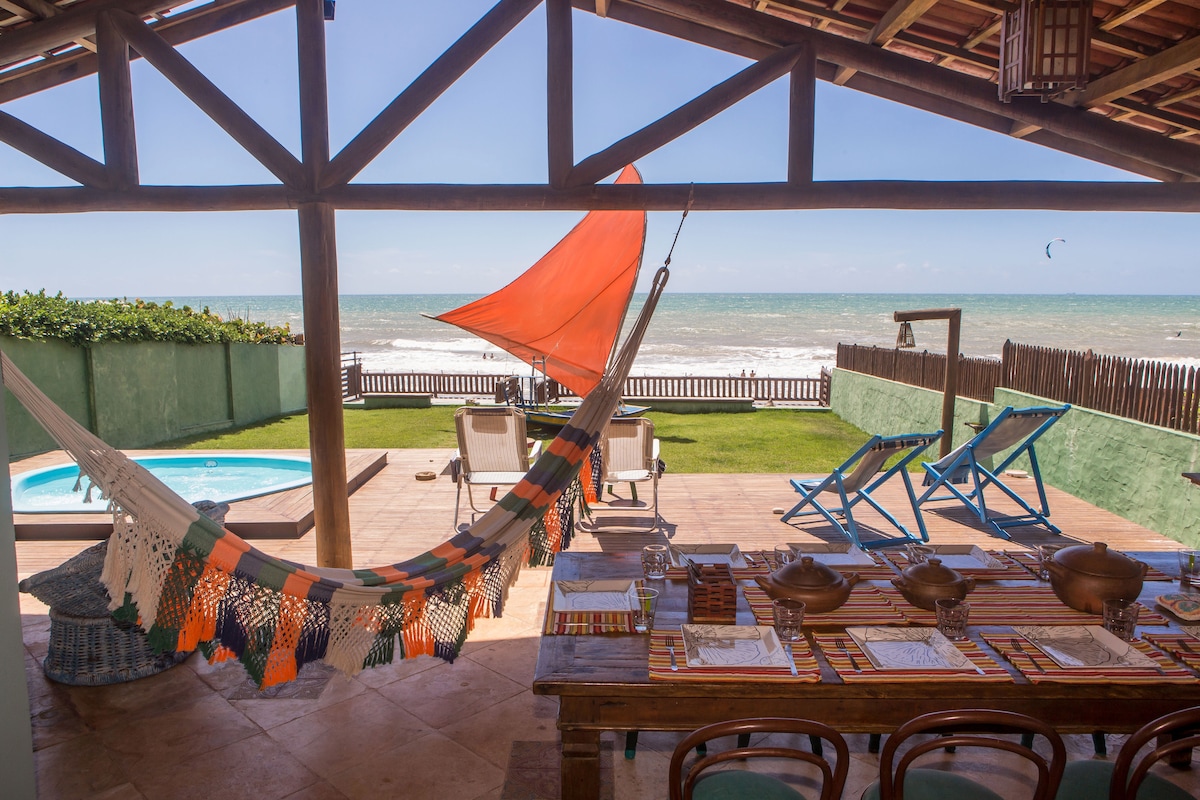 Pe na Areia,Surf House Morro do Chapéu - Taiba