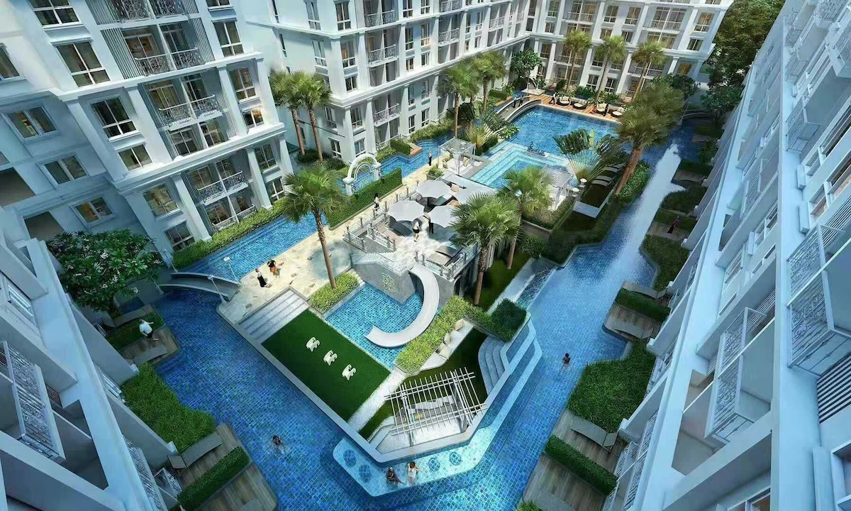 Oriental Garden Water System Apartment