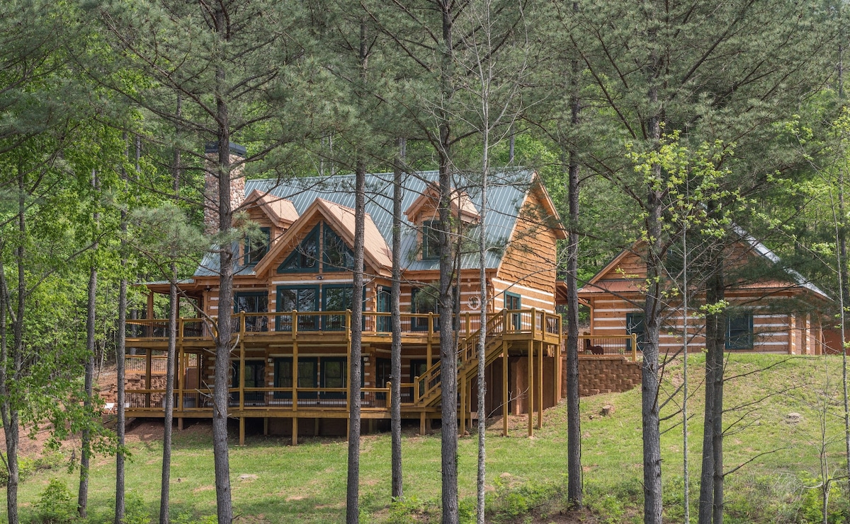 诺特利湖流行山区小屋