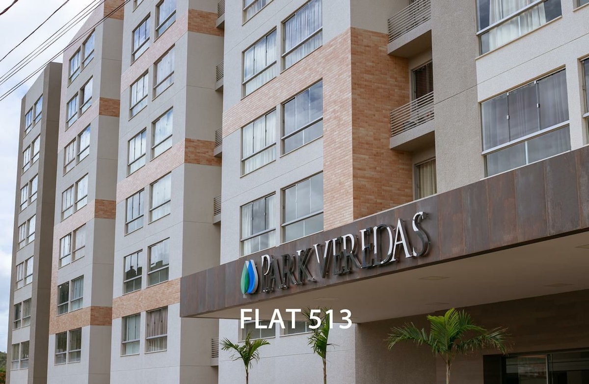 Park Veredas - Flat 513 -太棒了！ ！