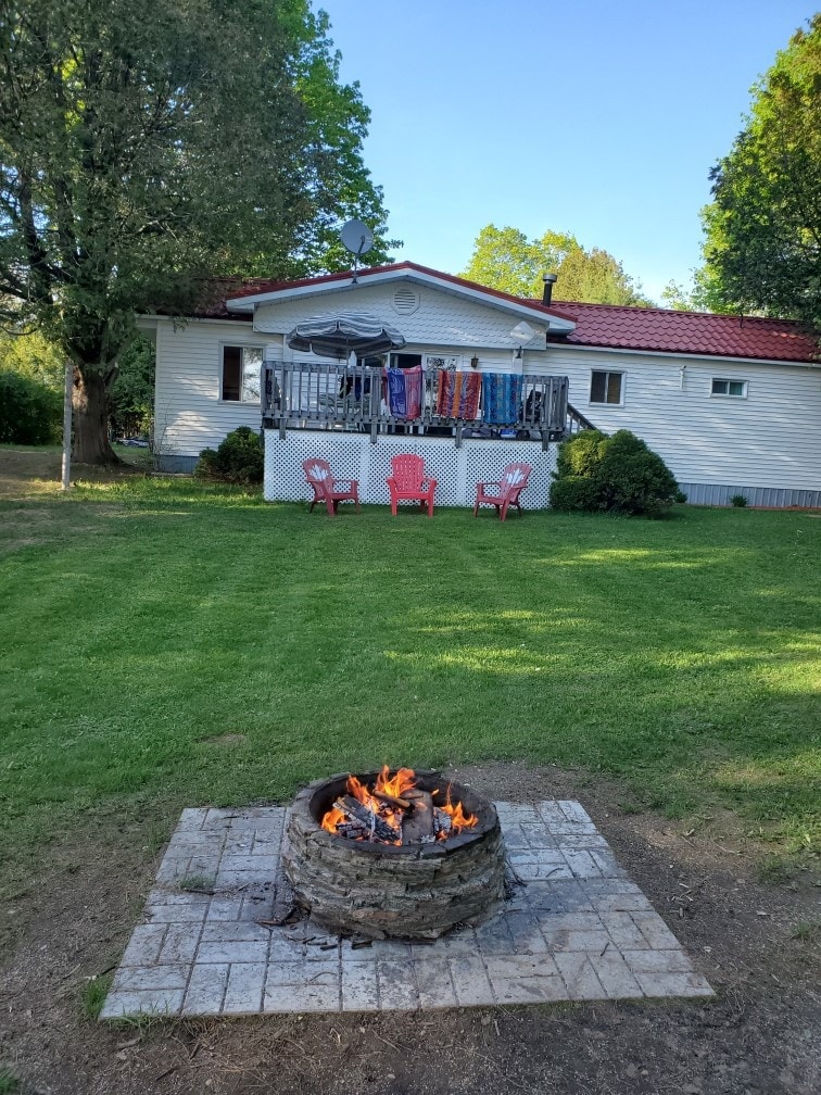 穆斯科卡湖可爱的小屋，有沙滩！