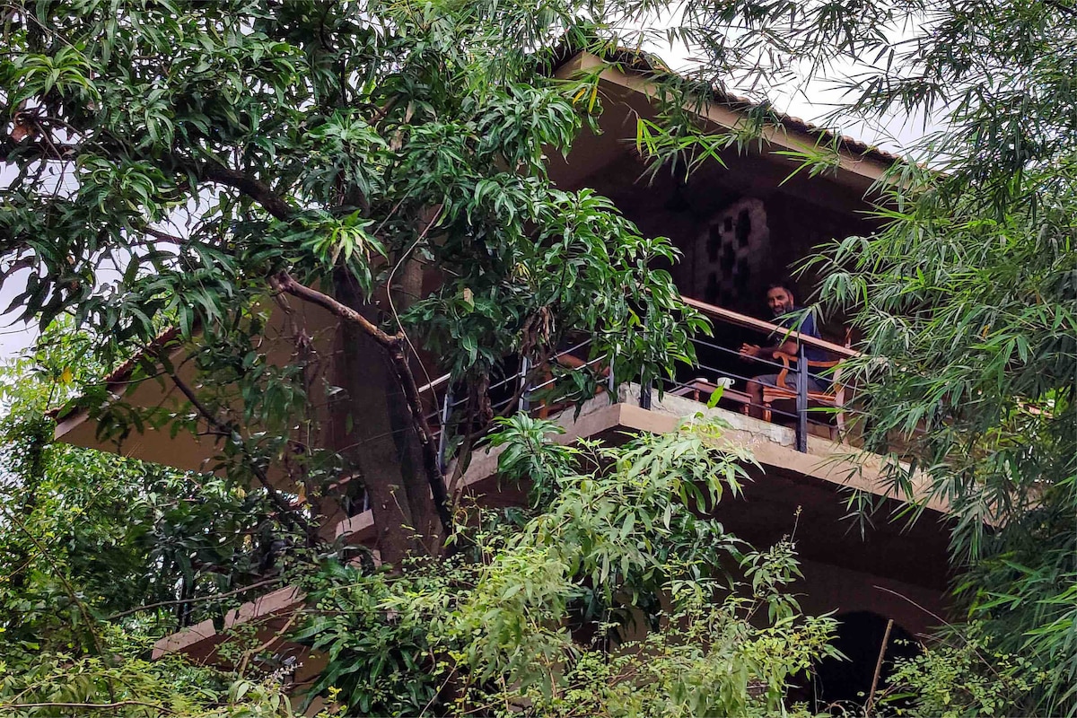 Mohraan - Stream View Cottage 2 in a Food Forest