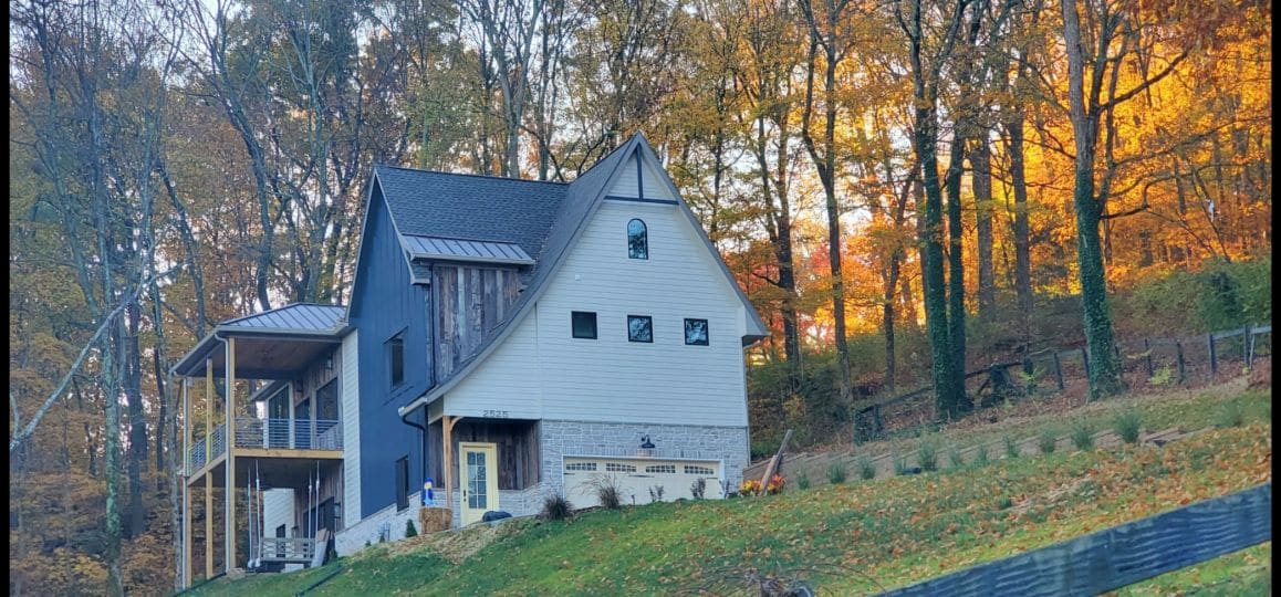 Franklin Farmhouse on 5 acre Newly built