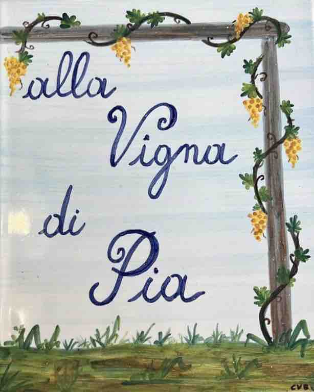 Alla vigna di Pia