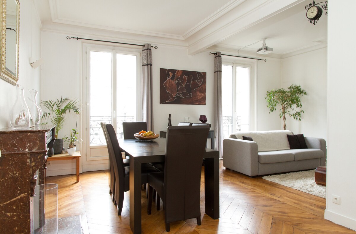 位于巴黎非常漂亮的65平方米公寓。