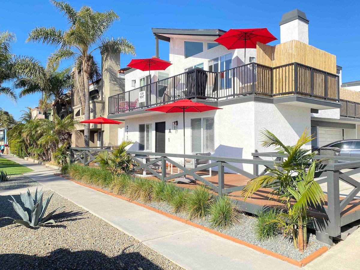 Beautiful Beach home with Ocean views and AC (New)