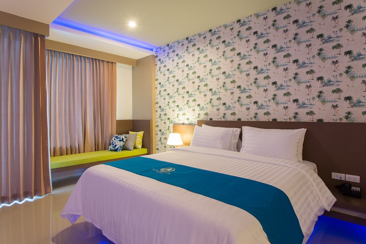 泳池通道客房-普海滩酒店（ Phu Beach Hotel